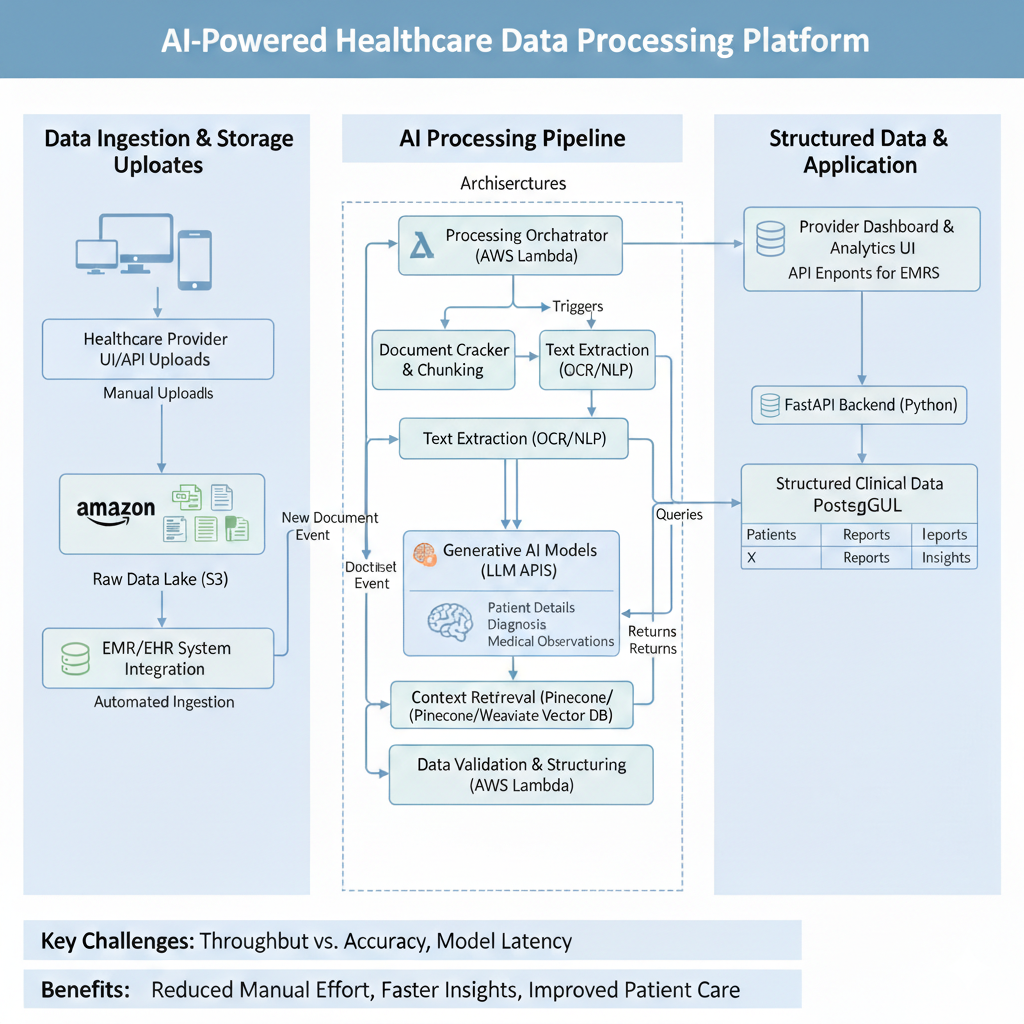 Healthcare AI Pipeline — design preview